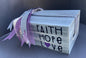 Stacked Book Crate - Faith Hope Love