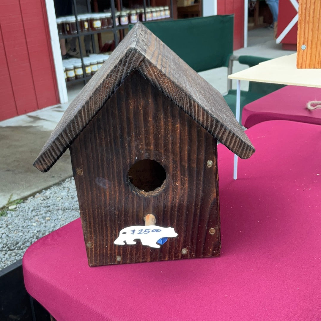 Wood Birdhouse